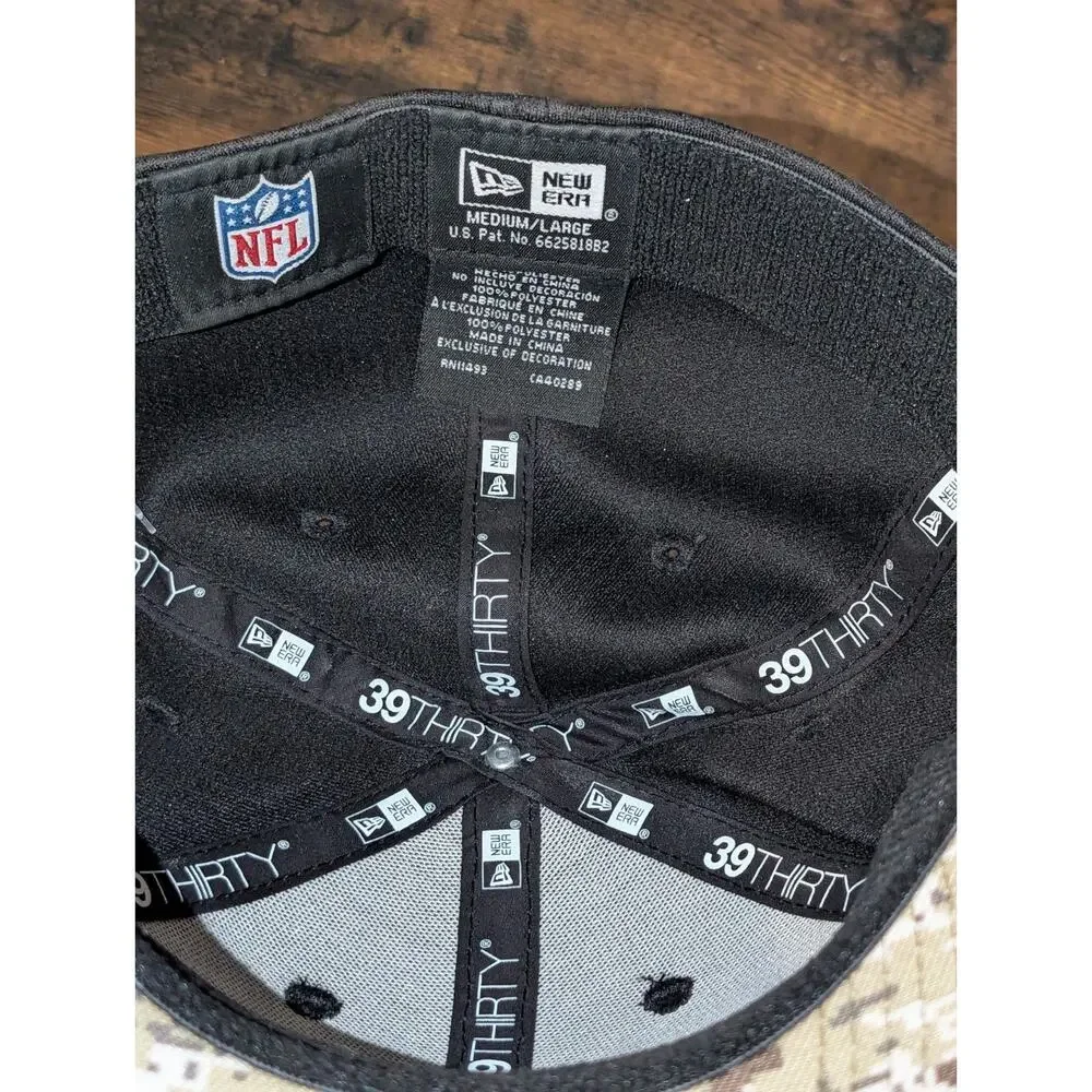 New Era 39Thirty GREEN BAY PACKERS Salute to Service Military Fitted Hat Men M/L